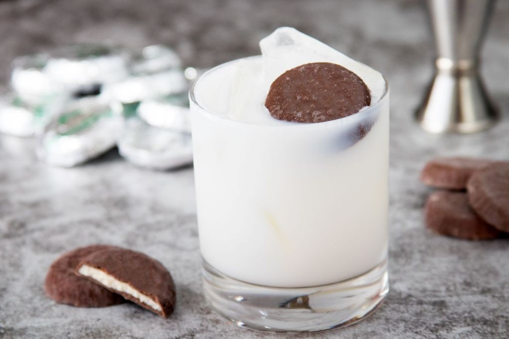 Creamy Peppermint Patty Cocktail