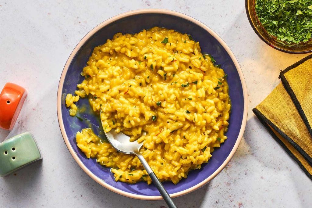 Creamy Risotto alla Milanese