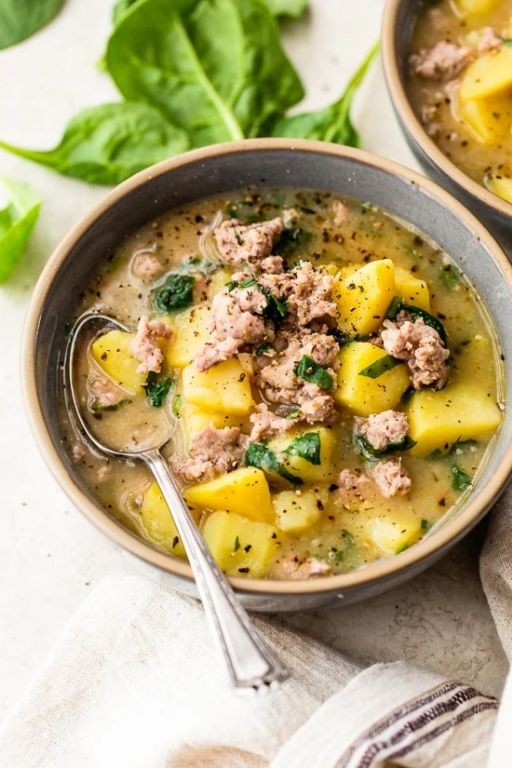 Creamy Sausage and Potato Soup