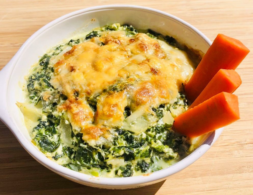 Creamy Spinach and Ricotta Puree