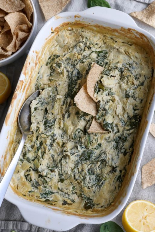 Creamy Vegan Artichoke Dip with Cashews