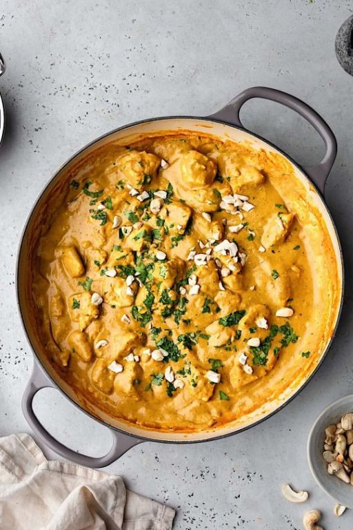 Creamy Vegan Kale Korma