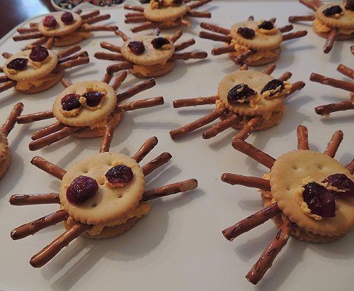 Creepy Crawly Pretzel Bites