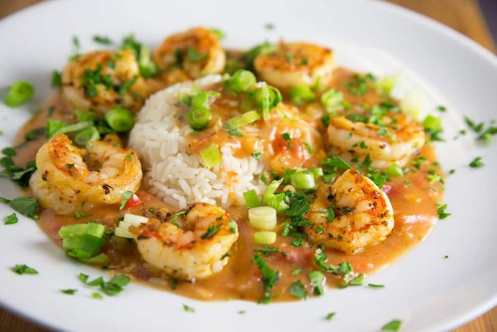 Creole Style Large Shrimp Étouffée