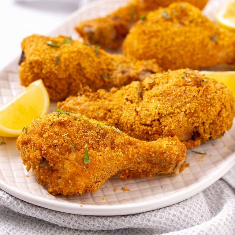 Crispy Air Fryer Keto Chicken Legs