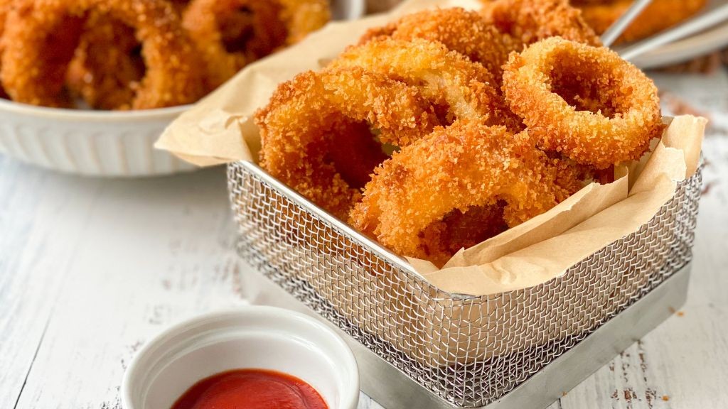 Crispy Breaded Onion Rings