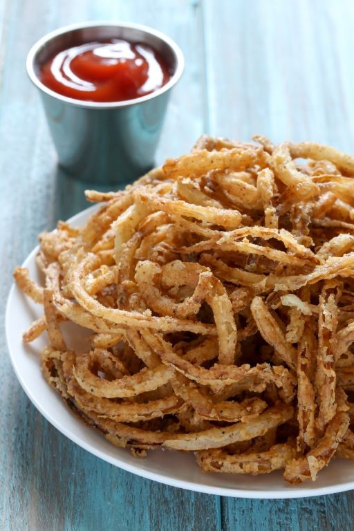 Crispy Fried Onion Strings