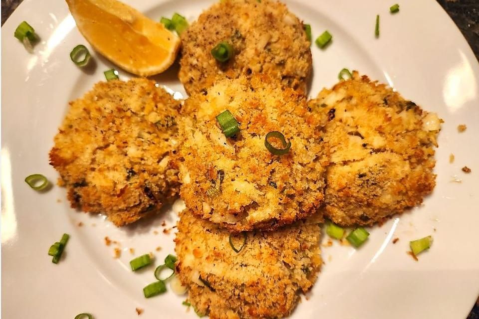 Crispy Hearts of Palm Fritters
