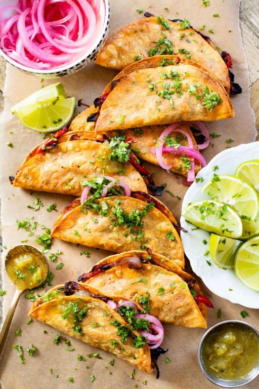 Crispy Oyster Mushroom Tacos