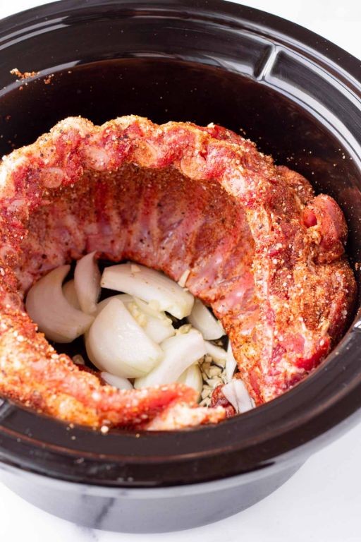 Crock Pot BBQ Ribs with Dry Rub