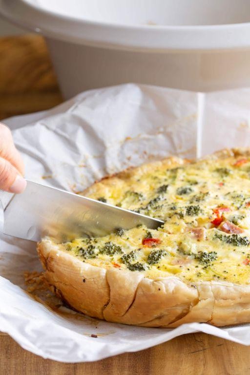 Crockpot Breakfast Quiche