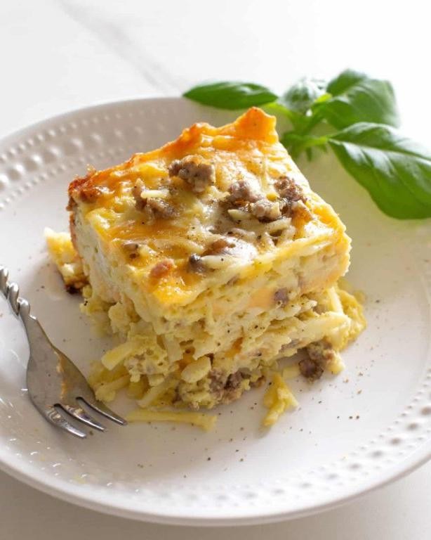 Crockpot Breakfast Strata