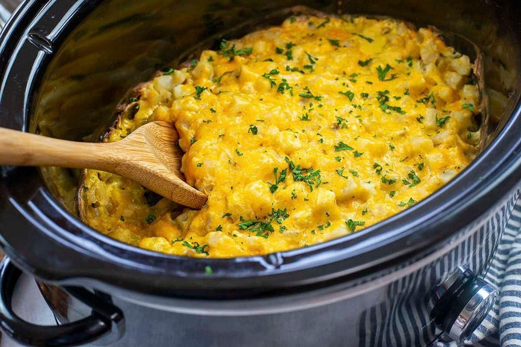 Crockpot Hash Brown Casserole