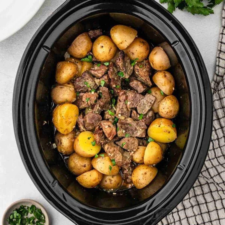Crockpot Steak and Potatoes