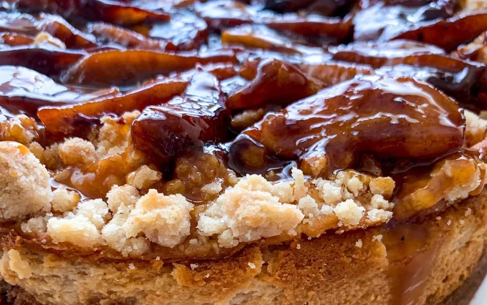 Crown Royal Apple Caramel Cheesecake