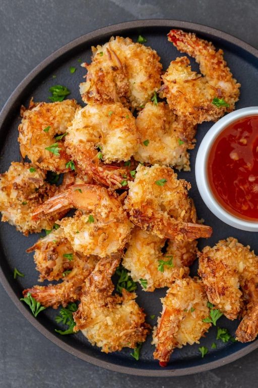 Crunchy Air Fryer Coconut Shrimp