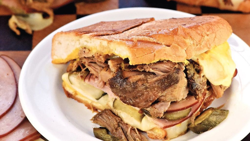 Cuban Shredded Pork Sandwiches