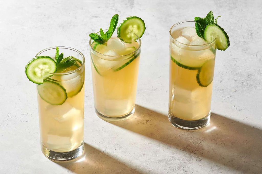 Cucumber Lime Mint Iced Tea