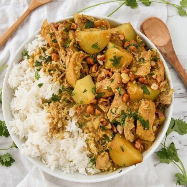 Curried Chicken and Potato Slow Cooker Special