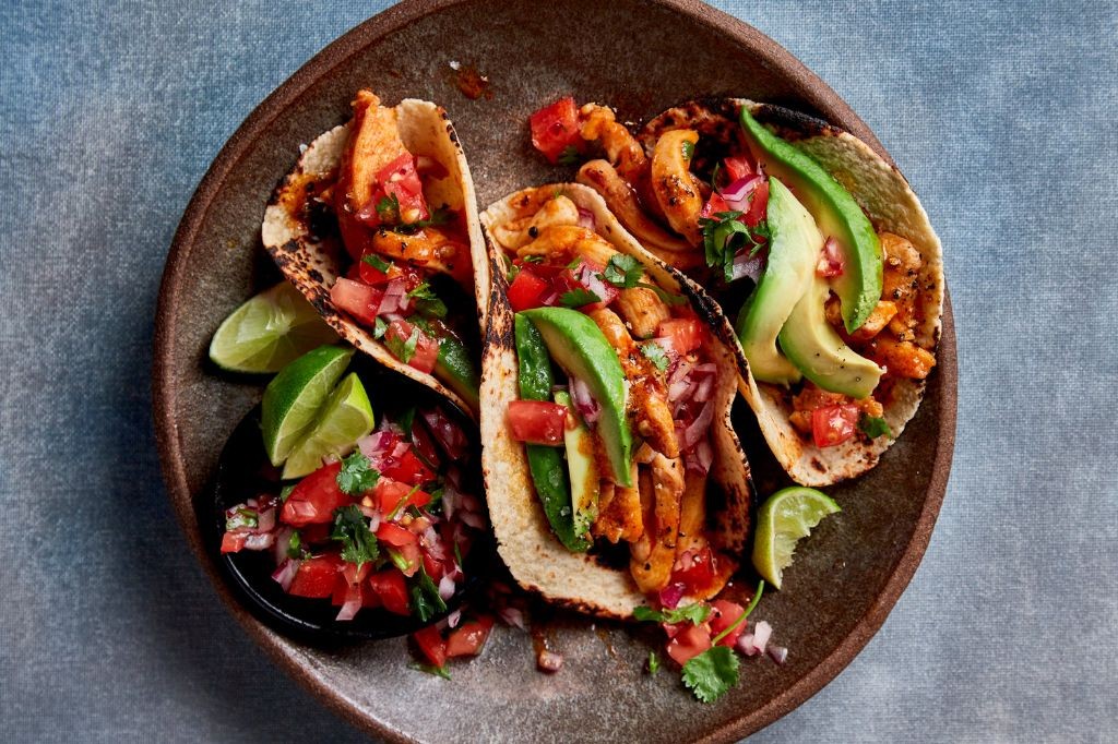 Curry Chicken Tacos