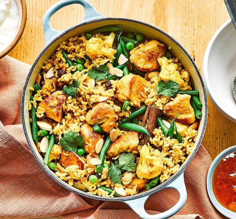 Curry Chicken and Minute Rice One-Pot Meal