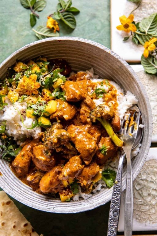 Curry Coconut Chicken Chunks