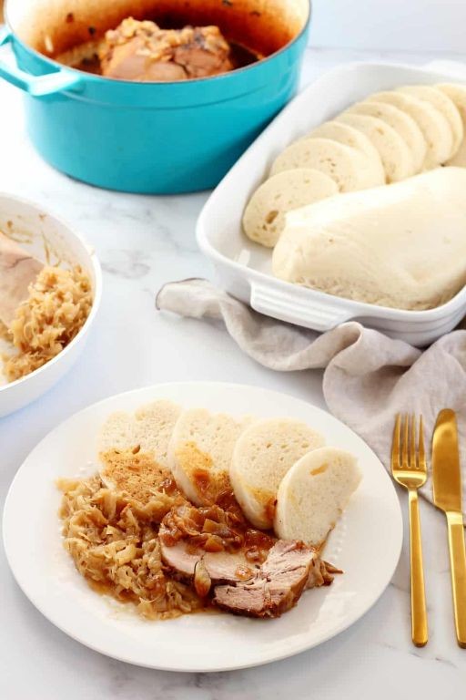 Czech Sauerkraut and Dumplings