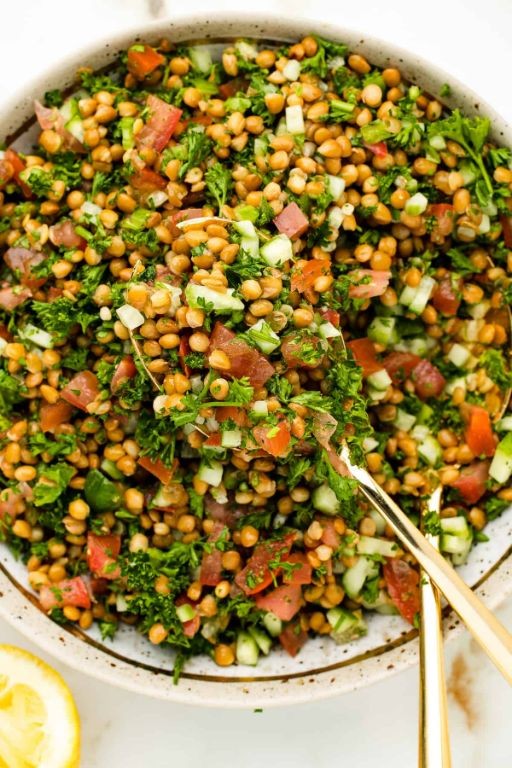 DIY Cava Crazy Lentil Salad