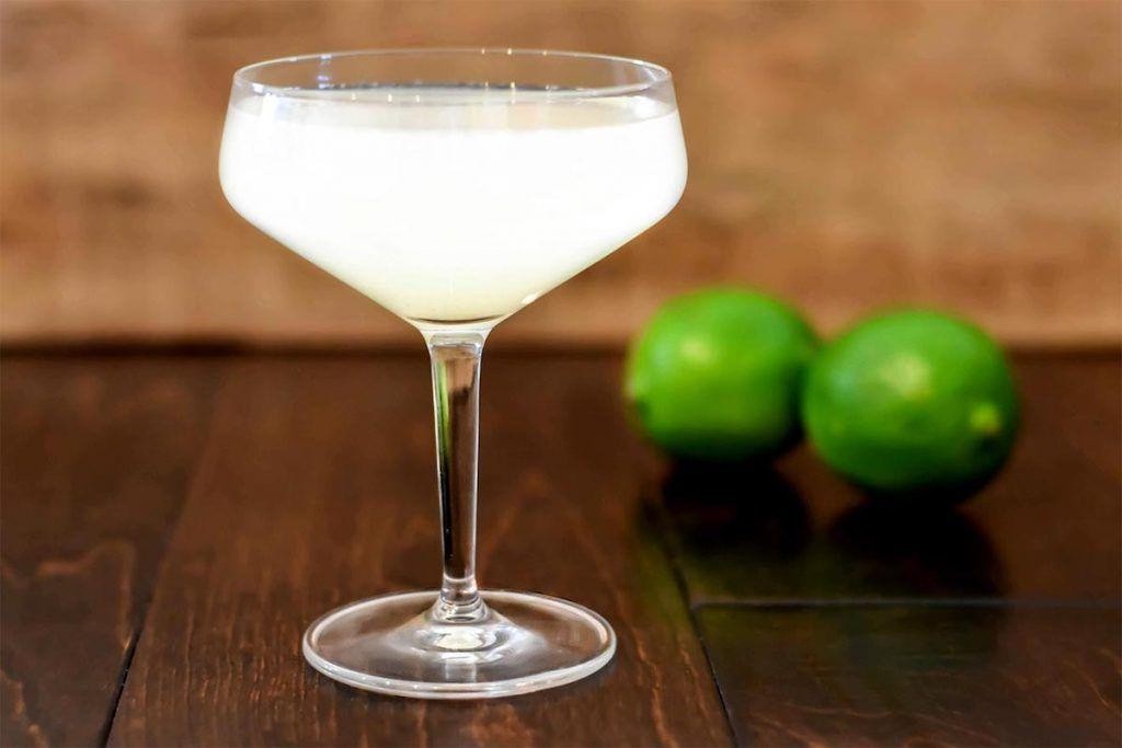 Daiquiri with White Rum and Simple Syrup