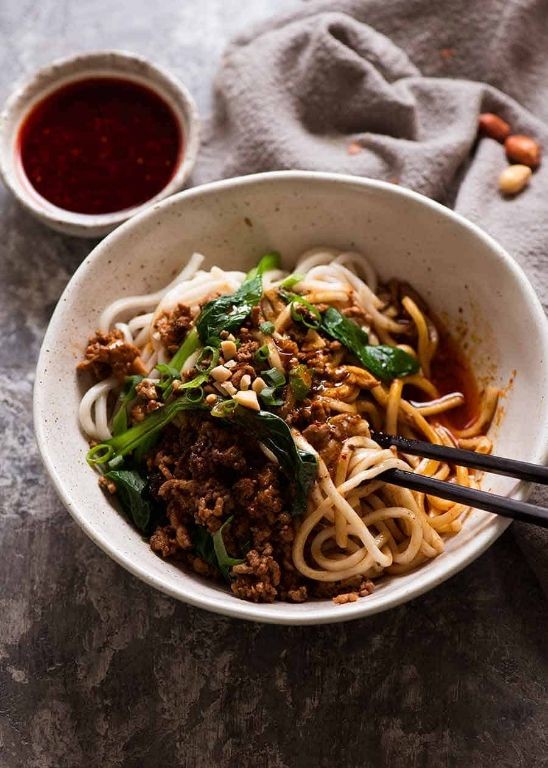 Dan Dan Noodles with Minced Pork