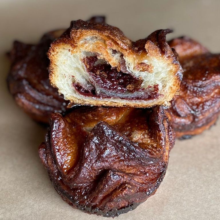 Dark Chocolate Ganache Kouign-Amann