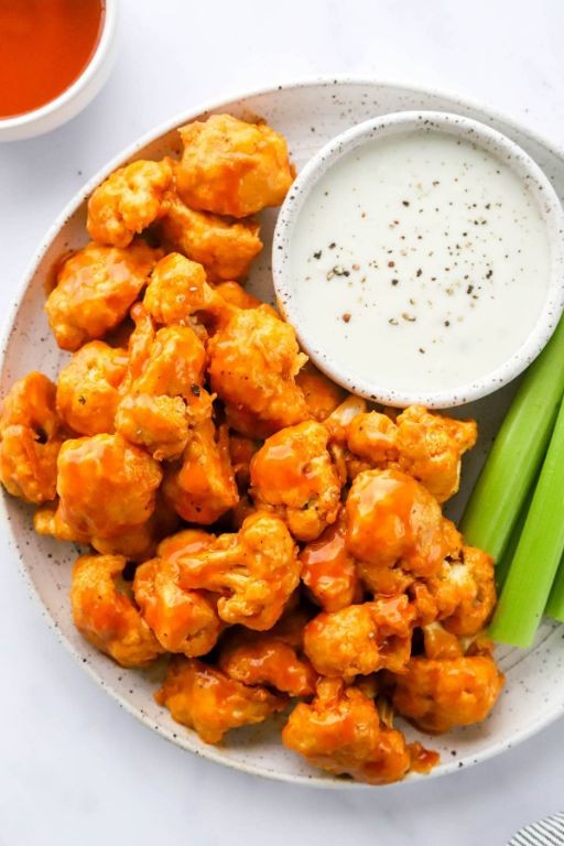 Dash Air Fryer Buffalo Cauliflower Bites
