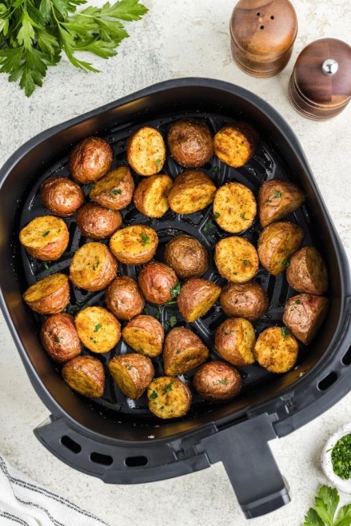 Dash Air Fryer Herb-Roasted Potatoes