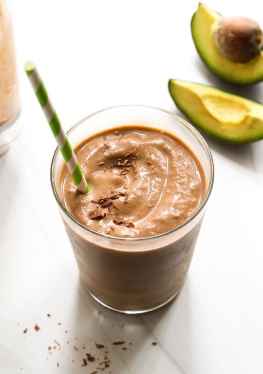 Decadent Chocolate Avocado Smoothie