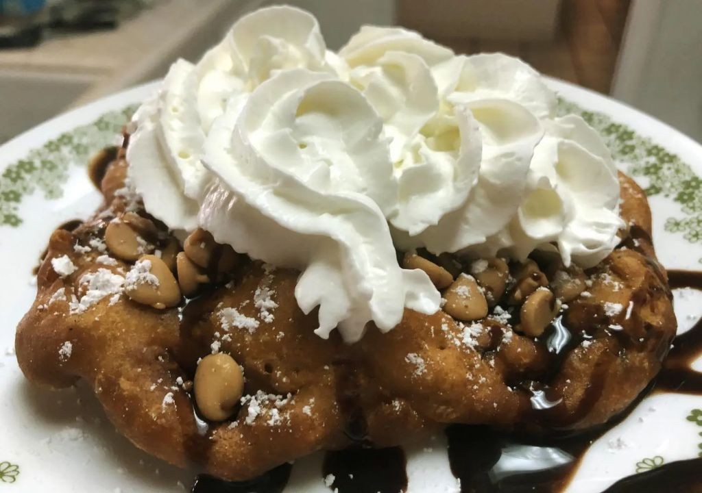 Deep-Fried Oreo Funnel Cake