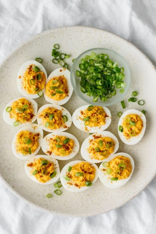 Deviled Eggs with a Spicy Mustard Twist