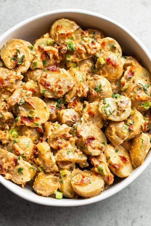 Dijon Mustard and Bacon Potato Salad