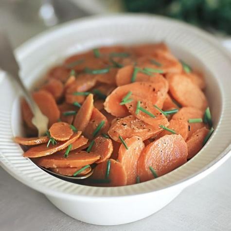 Dijon Mustard and Brown Sugar Glazed Carrots