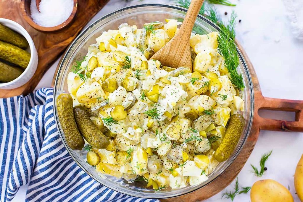 Dill Pickle Potato Salad