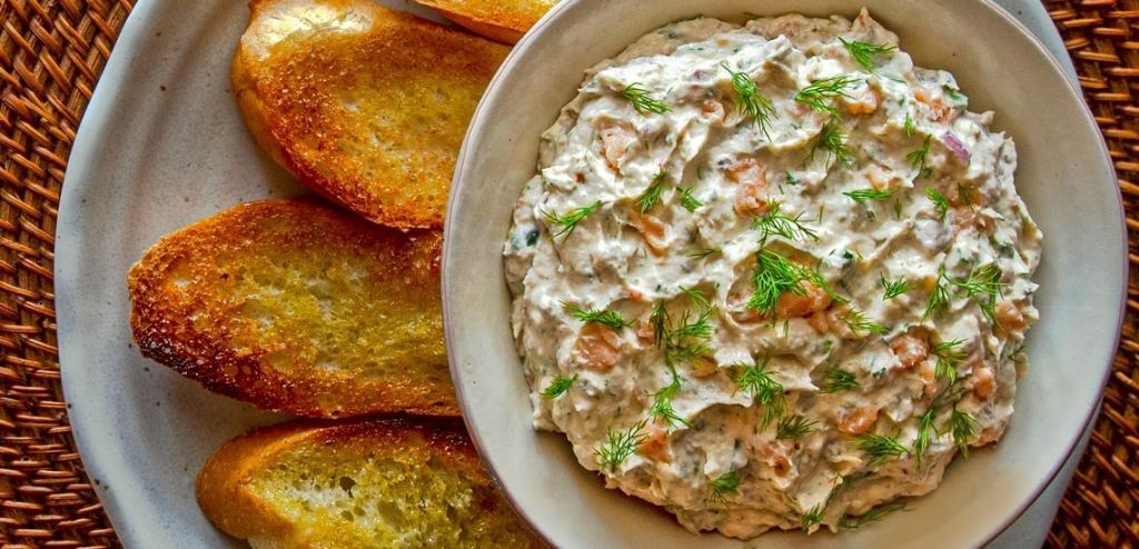 Dill Pickle and Salmon Dip