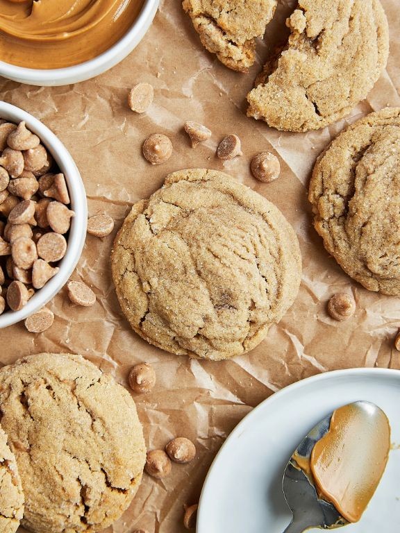 Double Peanut Butter Cookies
