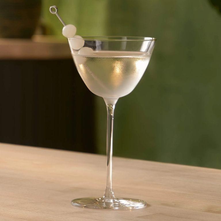 Dry Martini with a Twist of Lemon