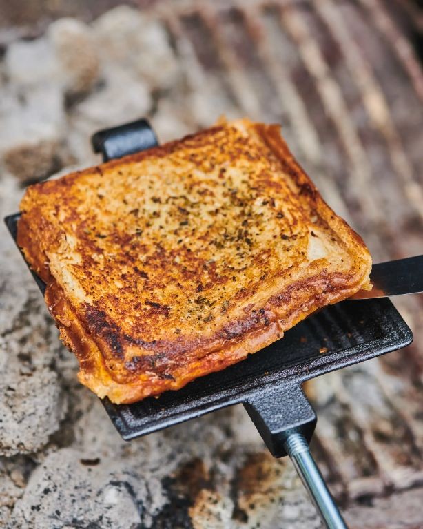 Easy Camping Pizza Sandwiches
