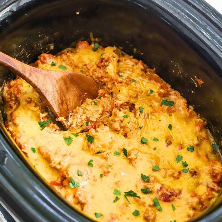Easy Ground Pork and Rice Casserole