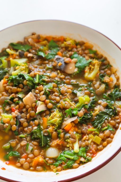 Easy Lentil and Vegetable Soup