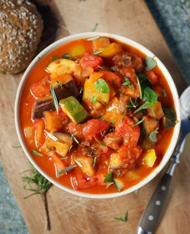 Easy Ratatouille with Fresh Herbs