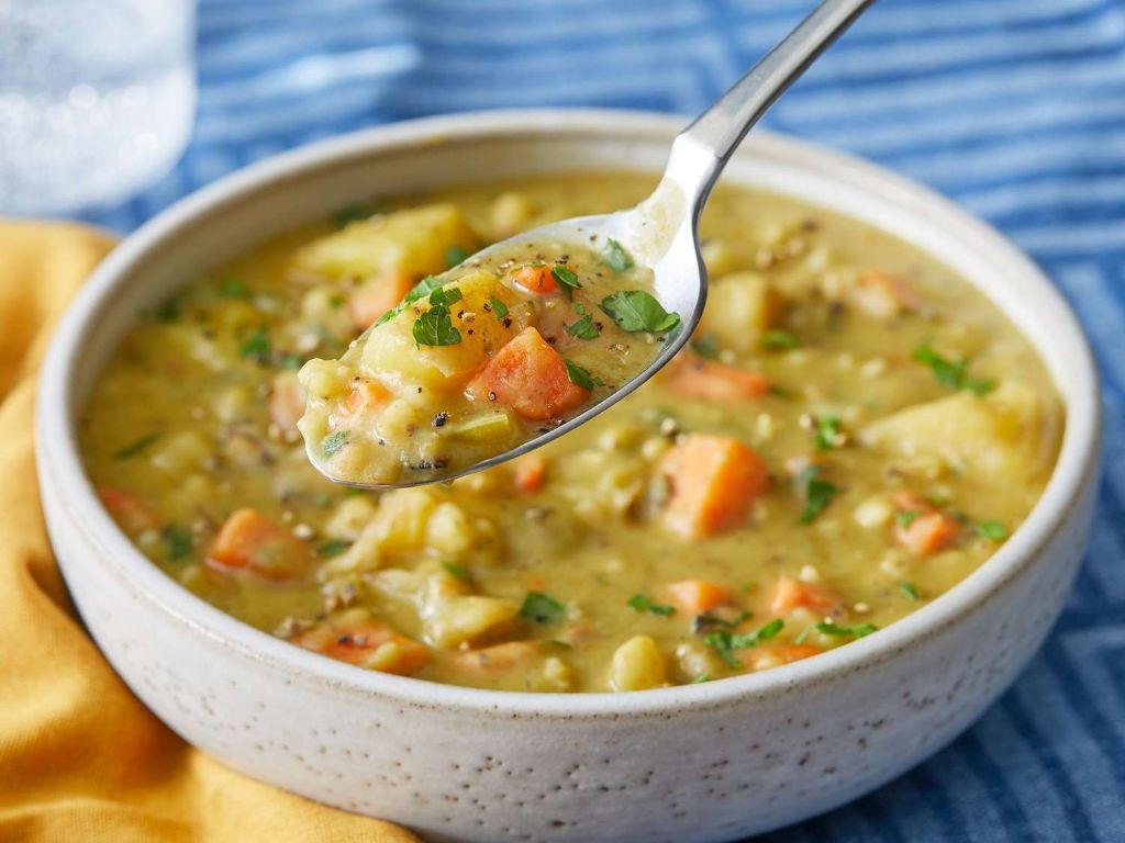 Easy Vegan Split Pea Soup
