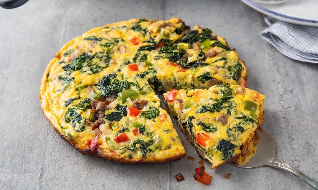 Egg and Kale Keto Frittata