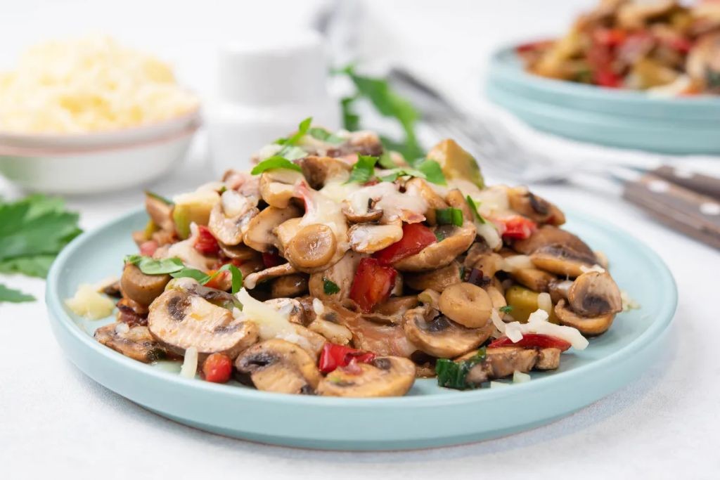 Egg and Mushroom Keto Stir-Fry