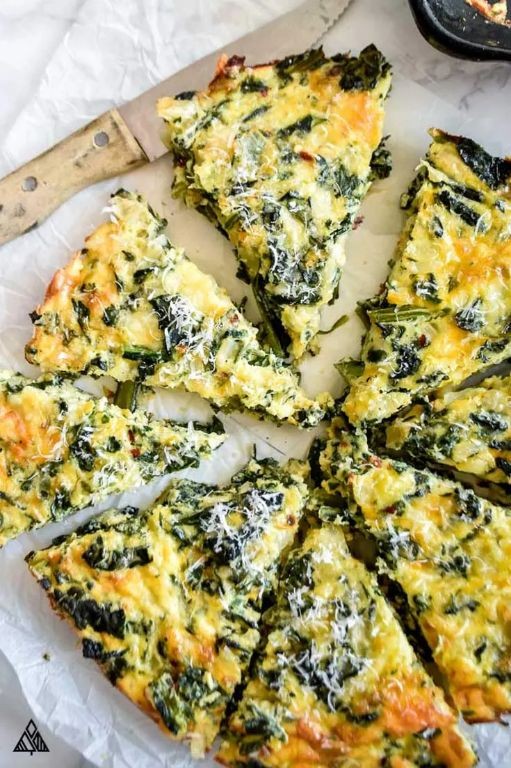 Egg and Spinach Keto Quiche